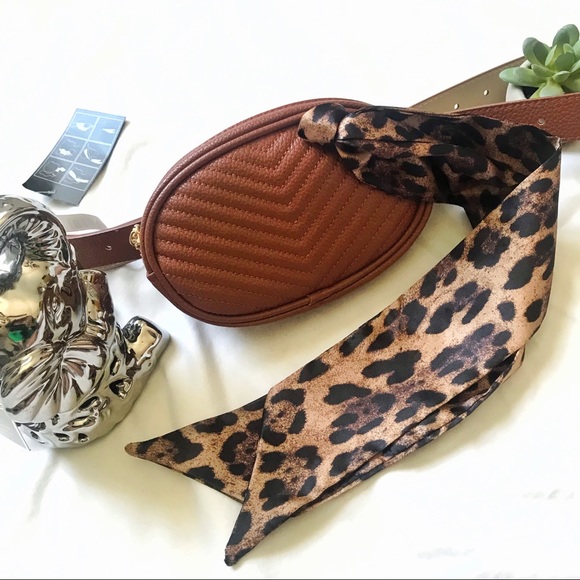 Steve Madden Handbags - 🔥Steve Madden Belt Bag with Hair Scarf